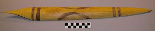 Lance - wooden handle and cane head (ukukufa)