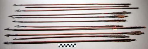 Arrows, probably belonging to A51369.  Iron points.