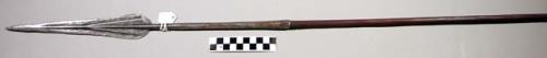Bianzi or Bangala spear with iron point