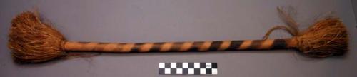 Ceremonial dance wand of reed - used in dance recently invented