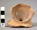 Pottery cup from lentoid flask