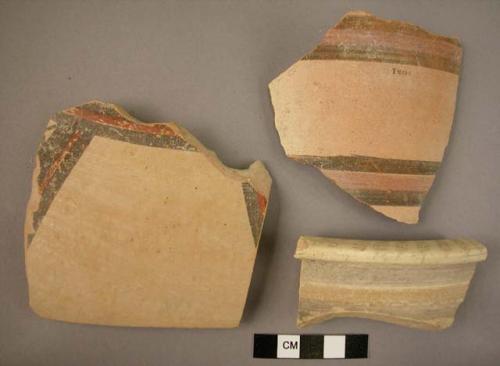 5 potsherds