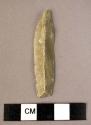 Very narrow "willowleaf" point - retouched at point and edges.  CAST
