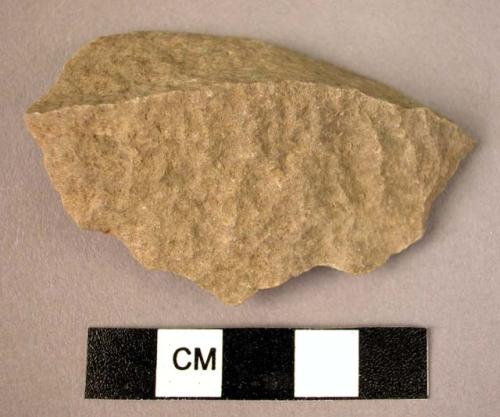 Side scraper, flint