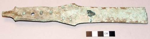 Fragment bronze sword