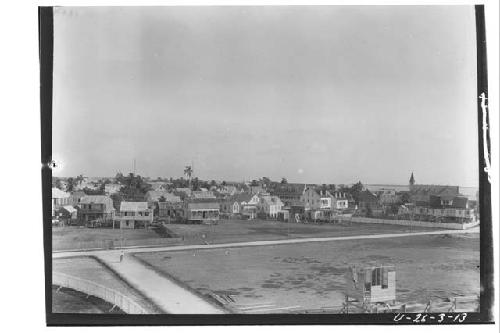 View of New District Recently Built on Made Land