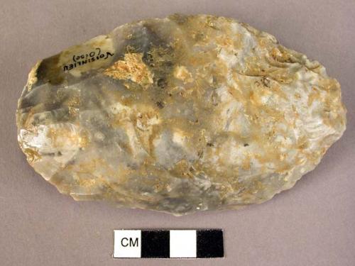 Flint hand axe