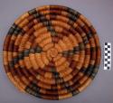 Coiled basket tray