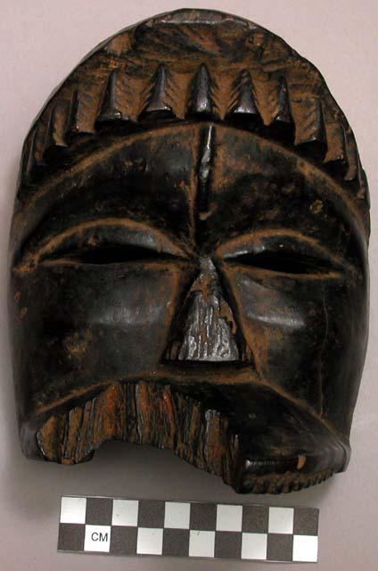 Wooden face mask