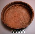 Basketry sieve, 9.5" diameter