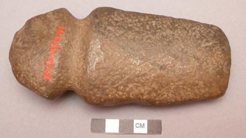 Grooved stone axe