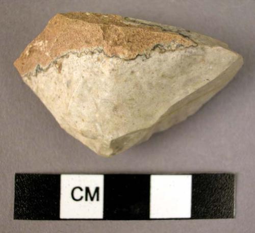 Flint carinate scraper