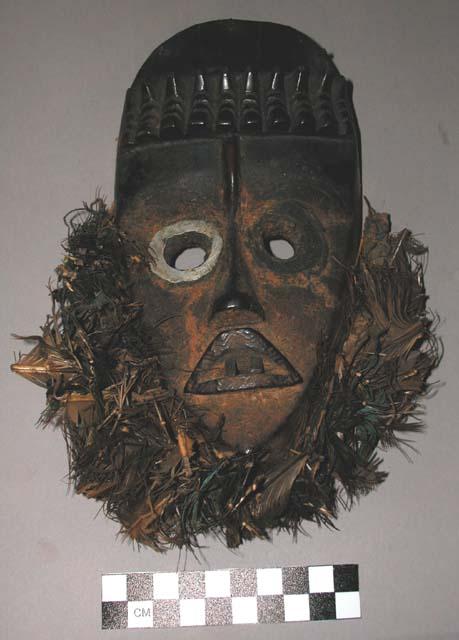 Wooden face mask