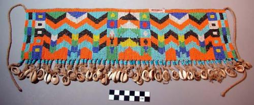 Beaded apron