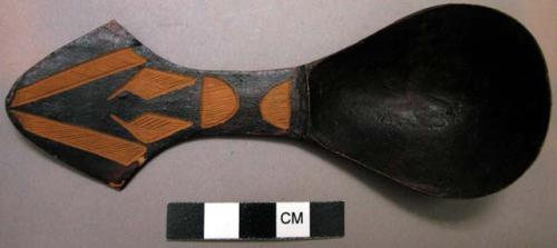 Wooden spoons, spear head