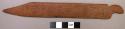 Wooden loom sword