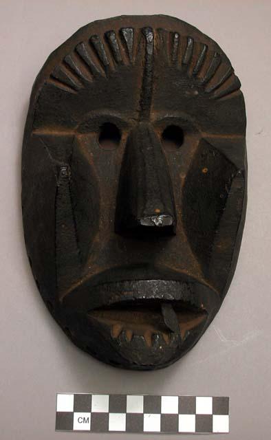 Wooden face mask