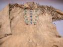 Buckskin shirt probably from the northern Plains. "White Man's" style.