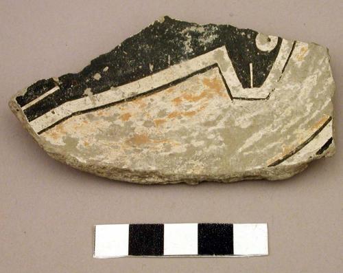 Sherds with naturalistic decoration