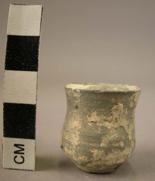 Miniature pottery vase