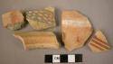 15 Early painted Haloaf affinity stripe ware sherds