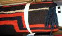 Blanket, meander design with Moqui stripes