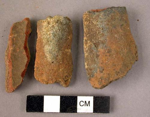 12 fragments of tuyeres for furnace