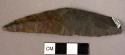 Flaked stone implement- knife?