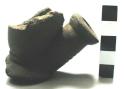 Broken clay "pipe" - ceremonial object