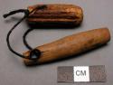 Wooden whistles for protection against "evil eye"