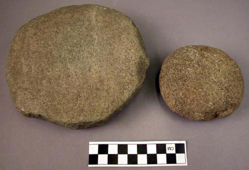 Flint mortar and pestle for grinding nuts & seeds