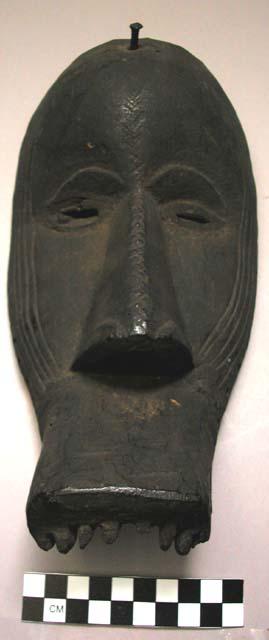 Wooden mask.