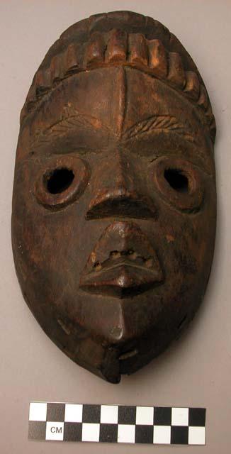 Wooden face mask