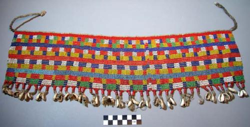 Beaded apron