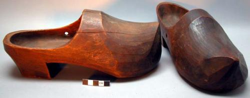 Sabot or wooden shoes