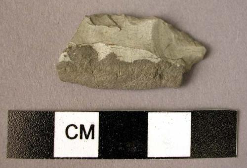 Flint blade fragment - retouched to "point"