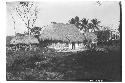 Juan Olalde's (native mayordomo) home. Casa Principal in distance