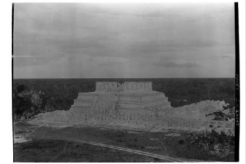 T. of Warriors, from Castillo, at close of 1928 field season.