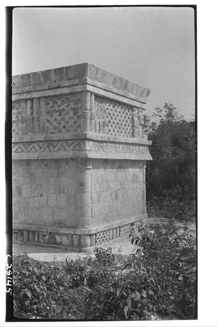 Temple of Three Lintels, eastern end after restoration.