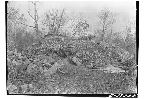 Casa Redonda. General view after excavation.