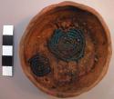 Terra cotta votive bowl
