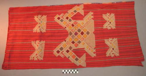 Textile, huipil width