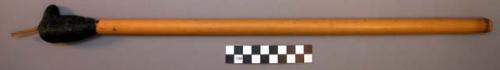 Bamboo flute ("male" because of single hole, kuizisghi); mouthpiece +