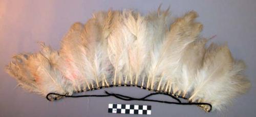 Necklace ? - of small white feathers