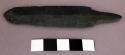 Slate spear point