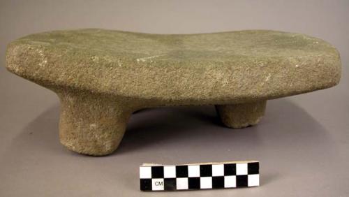 Stone metate (with mano, #20/17876)