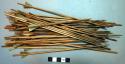 Poisoned reed arrows of cross bow - (cf. 50/2456) poisoned with strophanthus poi