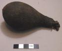 Gourd with fragment of cord