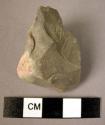 Carinated flint scraper