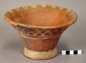 Vase, goblet shape